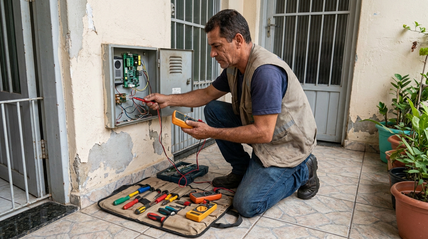 Conserto de interfone profissional em Mogi das Cruzes‑SP
